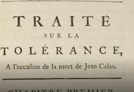 Voltaire et le mensonge Calas